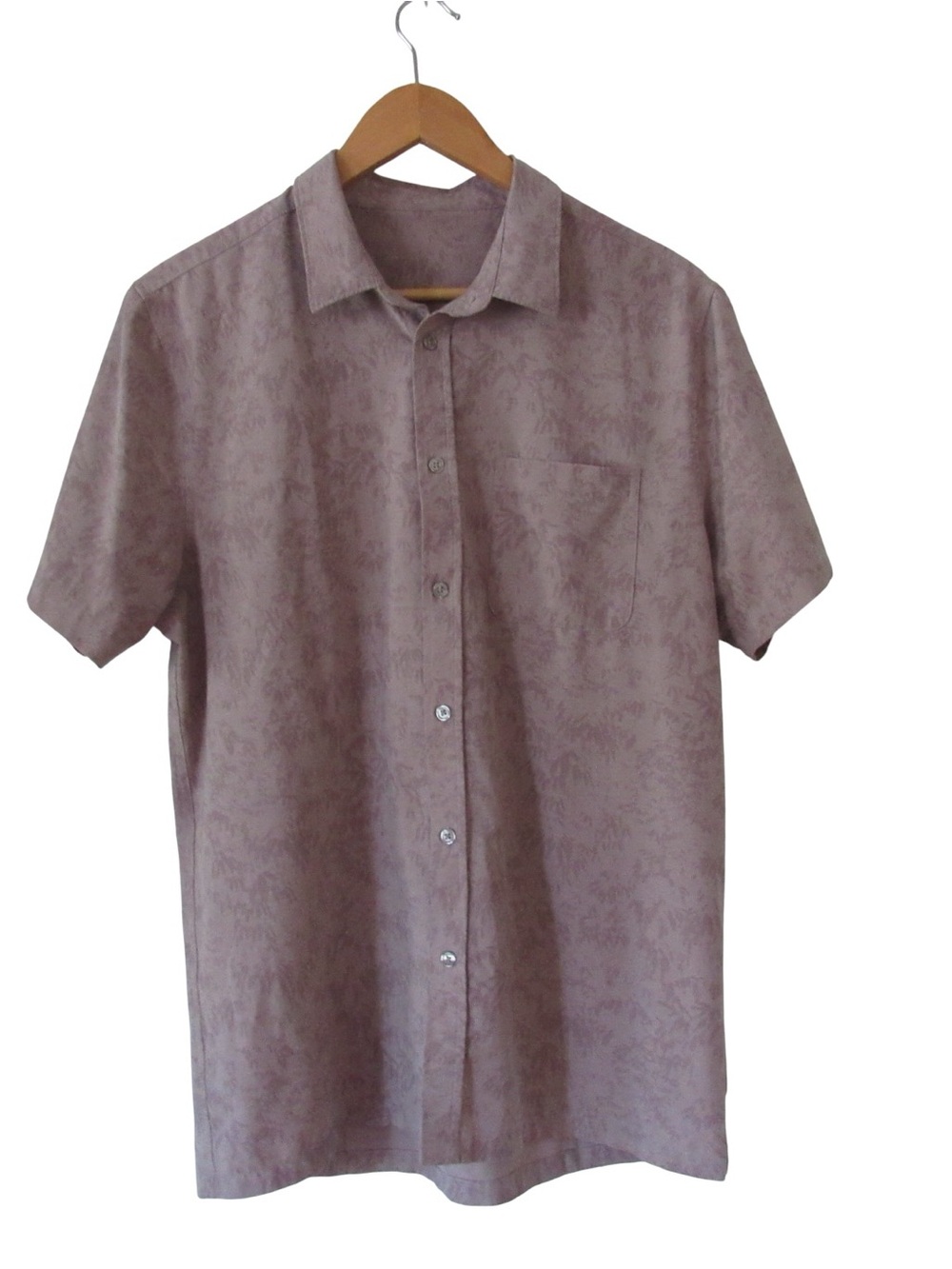 Vuori Mens Bridge Button Down Shirt Large Stretch Moisture Wicking Breathable